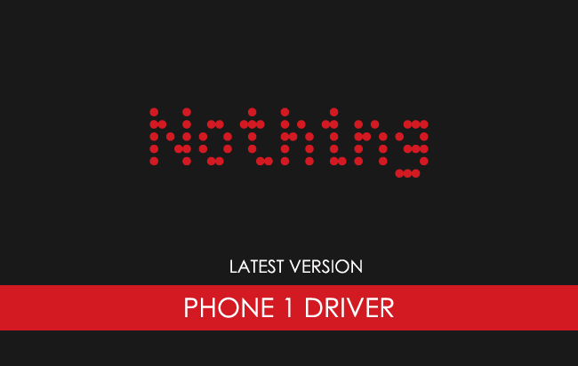 Nothing Phone 1 USB Driver