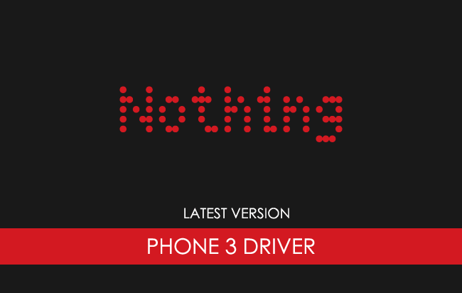 Nothing Phone 3 USB Driver