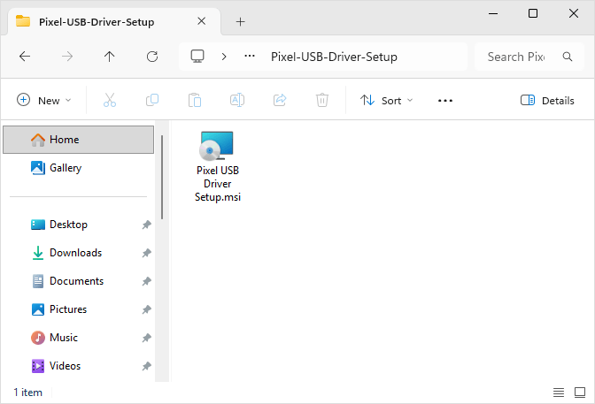 Nothing Driver Files